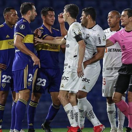 Problemas na arbitragem de Boca x Atlético-MG elevam pressão na Conmebol - GettyImages