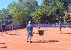 Parque Ibirapuera inaugura quadras de saibro gratuitas para prática de tênis - (Sem crédito)