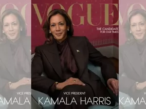 Na reta final da campanha, Kamala Harris ganha capa da Vogue:  ‘A candidata para os nossos tempos’