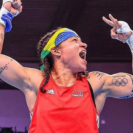 Bia Ferreira vence o Mundial de boxe pela segunda vez - Reprodução Twitter/Time Brasil