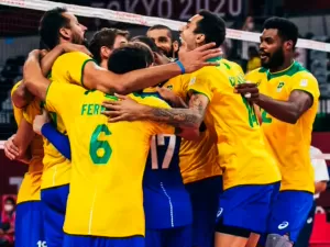 Seleção brasileira de vôlei inicia terceira etapa da Liga das Nações contra a Holanda