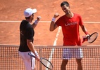 Vídeo: Treino insano de Djokovic e Murray em Roma - (Sem crédito)