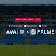 Avaí x Palmeiras: placar ao vivo, escalações, lances, gols e mais
