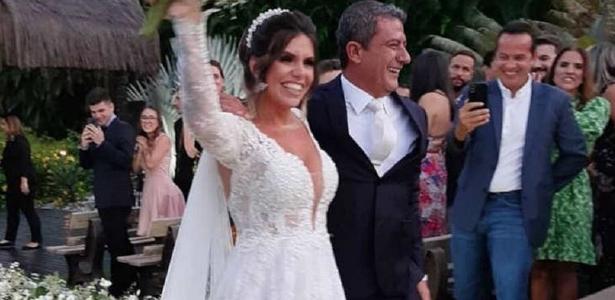 Cybelle Costa e Tom Veiga: casamento durou apenas 9 meses - Reprodução/Instagram