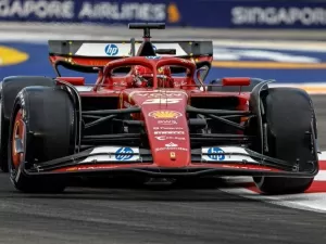 F1: Nova asa dianteira da Ferrari abre mais opções de configuração