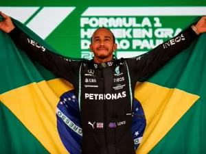 F1 - Hamilton celebra GP no Brasil e dispara: "Voltando para casa"