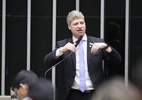 Novo lança Marcel van Hattem como candidato à presidência da Câmara - Prometendo uma plataforma de oposição, Marcel Van Hattem (Novo-RS) disputa a presidência da Câmara pela quarta vez. Foto: Bruno Spada/Câmara dos Deputados