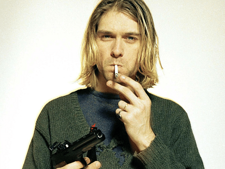 O cantor norte-americano Kurt Cobain (FOTO: Reprodução)