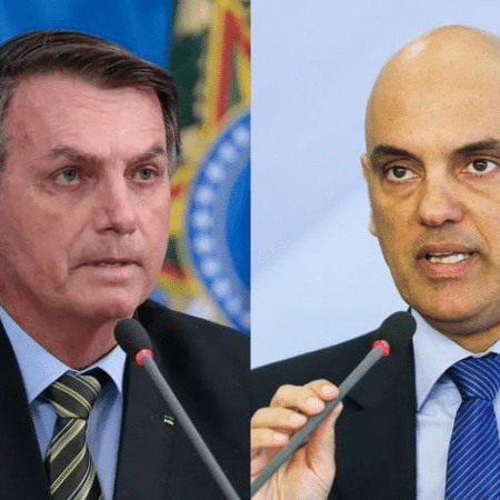 Presidente Jair Bolsonaro e ministro Alexandre de Moraes, do STF - Foto: Agência Brasil 