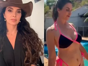 Luiza Ambiel exibe corpo sem filtro aos 52 anos e recebe elogios