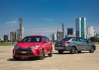 Toyota Yaris 2023 começa a ser vendido hoje a partir de R$92.190; saiba o que mudou - Toyota Yaris 2023 Hatch e Sedã (Foto: Divulgação/Toyota)
