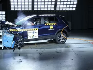 Cinco estrelas para o VW T-Cross em segurança