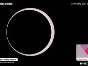 Eclipse solar anular: veja imagens do evento no Brasil e no mundo