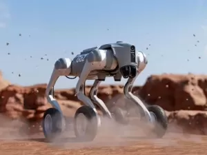 Cão-robô comprado por Alok ganha versão com rodas