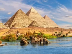 Rio perdido poderia explicar como as pirâmides do Egito foram construídas