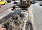 Após denúncia, Águas do Rio e Prefeitura desentopem bueiro com esgoto em Botafogo