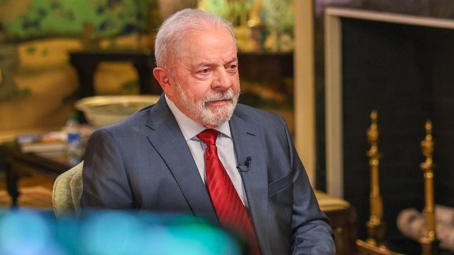 10.fev.2022 - Lula durante entrevista em visita aos EUA - Ricardo Stuckert/PR