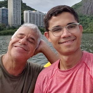 Lulu Santos e Clebson Teixeira (Foto: Reprodução/Instagram)