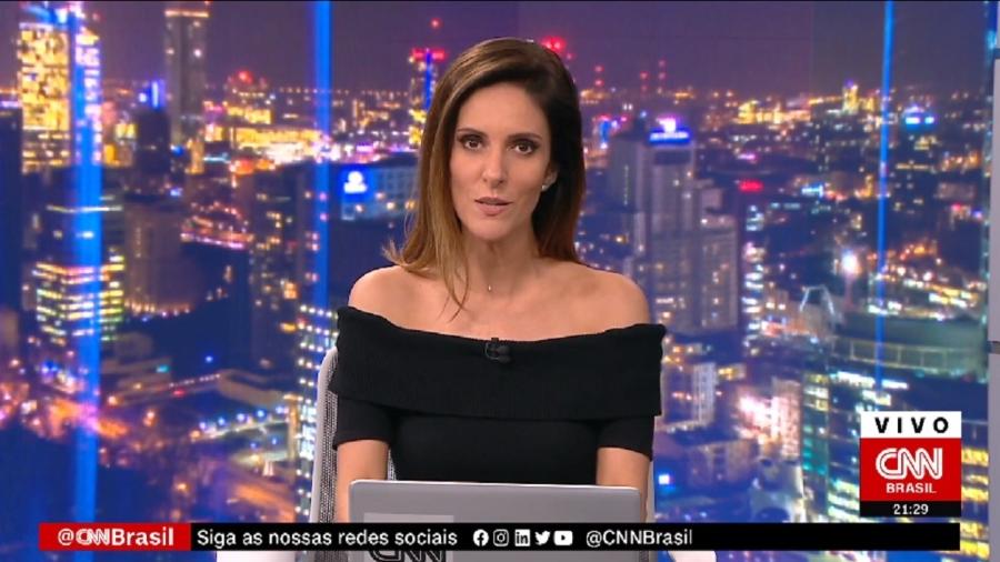 Monalisa Perrone, uma das principais âncoras da CNN Brasil  - Reprodução / Internet