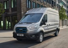 Ford Transit será ampliada em três versões, inclusive uma van elétrica - Foto: Divulgação/Ford