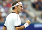 Federer exibe repertório e vence rallys com belos pontos no US Open; assista - (Sem crédito)