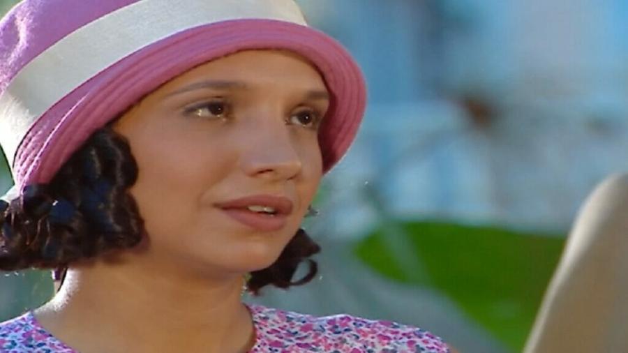 Lili (Maria Maya) em Chocolate com Pimenta - Reprodução - TV Globo 