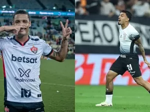 Corinthians x Vitória: saiba onde assistir ao duelo direto no Brasileirão