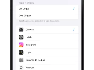 Como mudar o app a ser aberto no Controle da Câmera dos iPhones