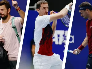 Belgrado vê eliminação dos veteranos Wawrinka, Cilic e Fognini