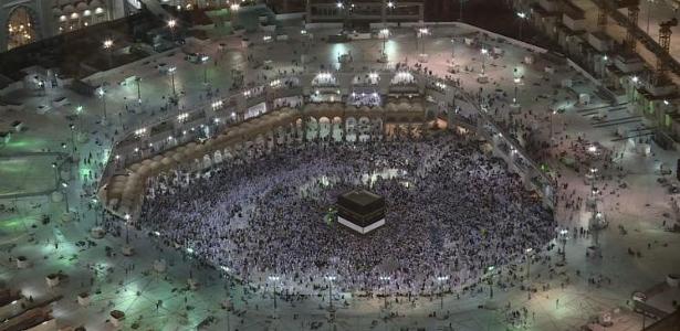 Arábia Saudita recebeu dois milhões de peregrinos que seguiam para Meca - Foto: Janine Cirino, Ahmad Mousa / AFPTV / AFP
