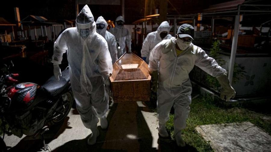  Até essa sexta-feira (5), foram registradas 35.026 mortes pelo coronavírus no País                              -                                 TARSO SARRAF/AFP                            