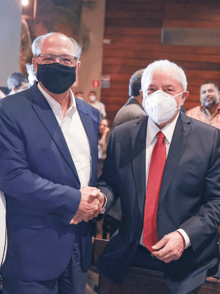 Lula e Alckmin - Ricardo Stuckert