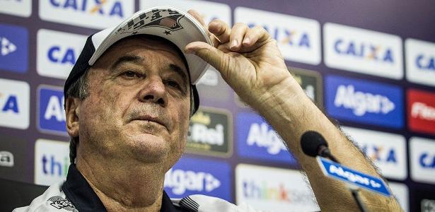 O treinador do Santos, Levir Culpi - Flavio Hopp/Estadão Conteúdo