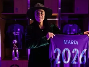 Orlando Pride renova com Marta por mais duas temporadas 