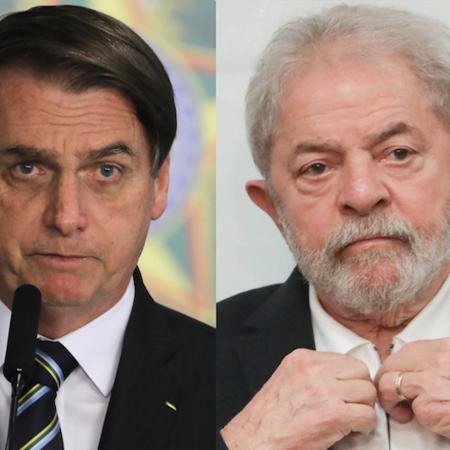 O presidente Jair Bolsonaro e o ex-presidente Luiz Inácio Lula da SilvaSérgio Lima/Poder360 - Reprodução / Internet