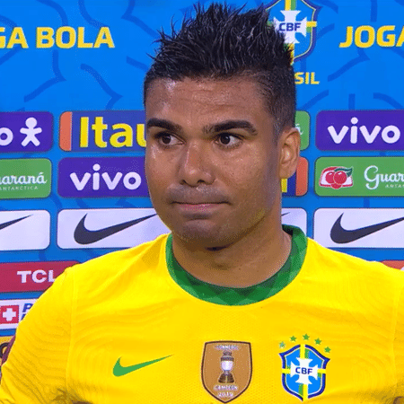 Casemiro fala em posição unânime da seleção sobre disputa da Copa América - Transmissão - Globo - 04/06/2021