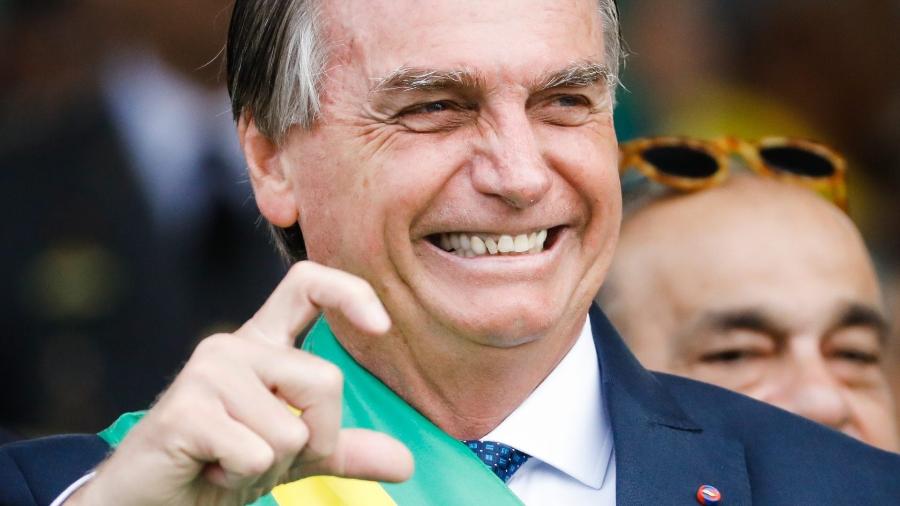 Bolsonaro durante discurso do Sete de Setembro -  O Antagonista 