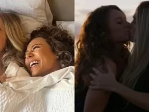 Paolla Oliveira e Nanda Costa causam alvoroço após beijão de língua: "Sonho"