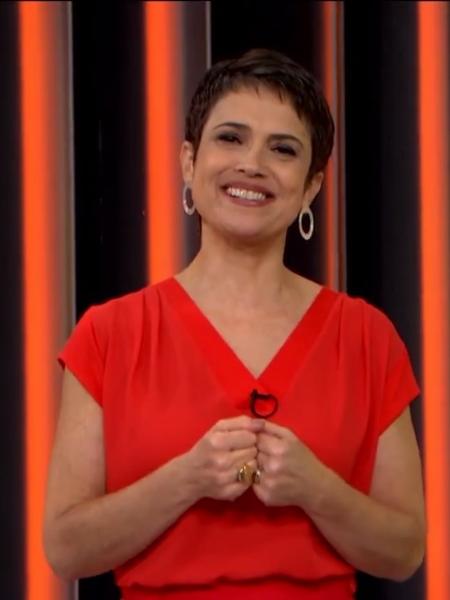 Sandra Annenberg agora na apresentação do "Globo Repórter"  - Reprodução/TV Globo