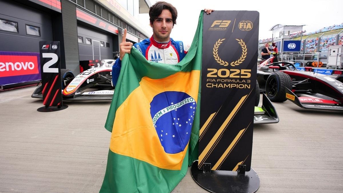 Quem é Rafael Câmara, brasileiro campeão da F3 e destaque na F2 que mira vaga na F1 em 2027