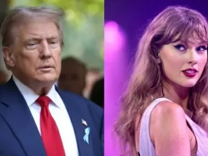 Trump reage ao apoio de Taylor Swift à Kamala Harris em eleições dos EUA e dá alfinetada na artista; assista