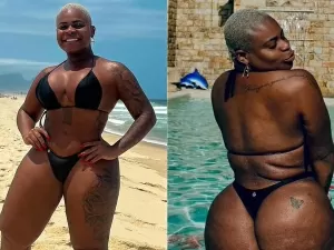 Jojo Todynho exibe frente e verso de biquíni após eliminar mais de 60 kg: "Espetáculo"