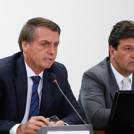 Bolsonaro: "Mandetta é aquele do fique em casa e continue sem ar" - Reprodução/Flickr Palácio do Planalto