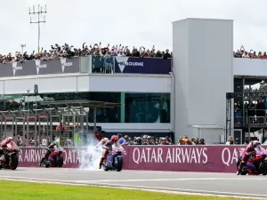 MotoGP: Márquez culpa inseto por patinada na largada do GP da Austrália