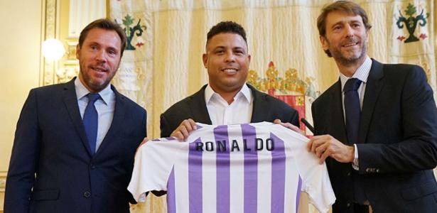 Ronaldo foi apresentado como acionista majoritário do Real Valladolid em setembro - Divulgação