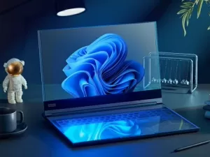 MWC 2024: Lenovo anuncia notebook com tela transparente; veja