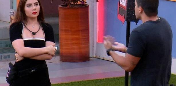 Jade Picon e Arthur Aguiar trocaram acusações durante o jogo da discórdia