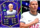 FIFA 23: carta de Richarlison dobra de preço após atuação na estreia - Reprodução