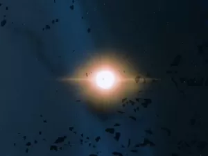 Estrela é vista voando pelo espaço a 600 km por segundo