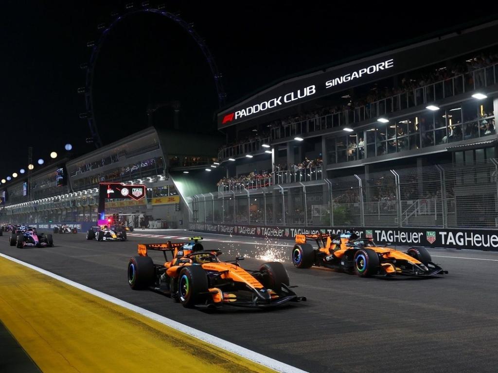 F1: McLaren toma medidas duras após batida "inaceitável" em Singapura - undefined